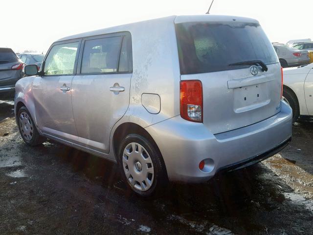 JTLZE4FE3FJ079934 - 2015 TOYOTA SCION XB 银色 照片 3