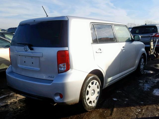 JTLZE4FE3FJ079934 - 2015 TOYOTA SCION XB 银色 照片 4