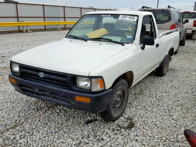 4TARN81A3RZ250397 - 1994 TOYOTA PICKUP 1/2 WHITE photo 2