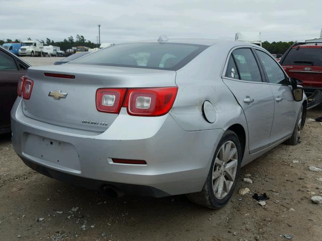 1G11H5SL3EF232090 - 2014 CHEVROLET MALIBU LTZ SILVER photo 4