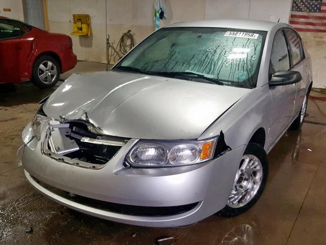 1G8AJ55F56Z126350 - 2006 SATURN ION LEVEL SILVER photo 2