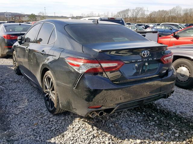 4T1B61HK5JU043578 - 2018 TOYOTA CAMRY XSE BLACK photo 3