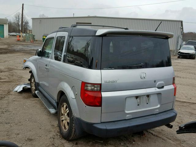 5J6YH28737L006029 - 2007 HONDA ELEMENT EX SILVER photo 3