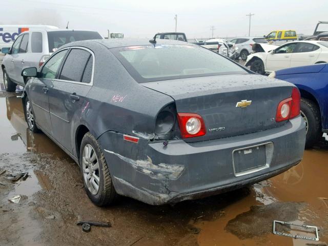 1G1ZG57B284278080 - 2008 CHEVROLET MALIBU LS 灰色 照片 3
