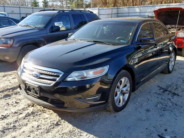 1FAHP2HW2CG115509 - 2012 FORD TAURUS SEL BLACK photo 2