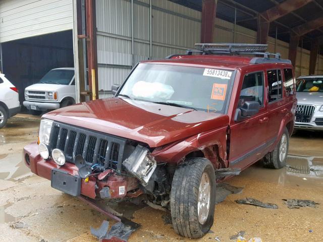 1J8HG48P67C633823 - 2007 JEEP COMMANDER Qırmızı foto 2
