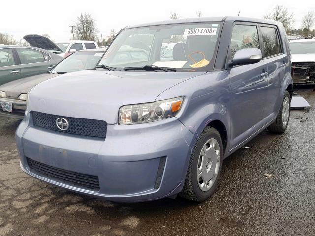 JTLKE50E991090456 - 2009 TOYOTA SCION XB Көк фото 2