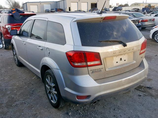 3C4PDCEG4ET205860 - 2014 DODGE JOURNEY R/ SILVER photo 3