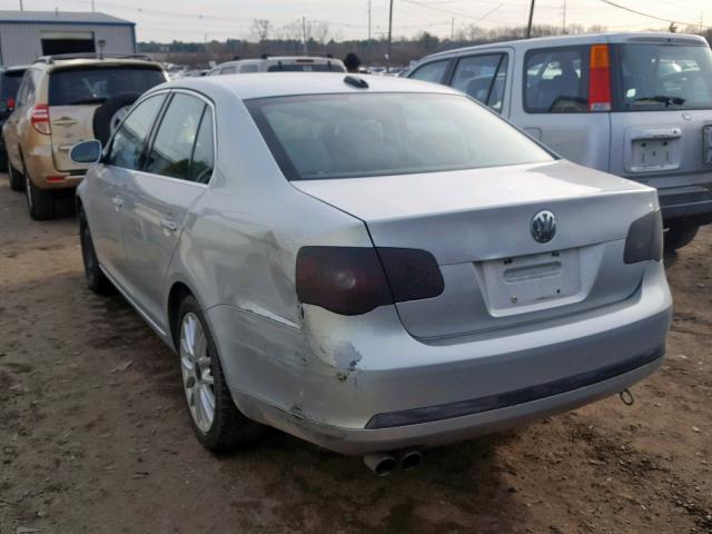 3VWSG81K46M654425 - 2006 VOLKSWAGEN JETTA 2.5 SILVER photo 3