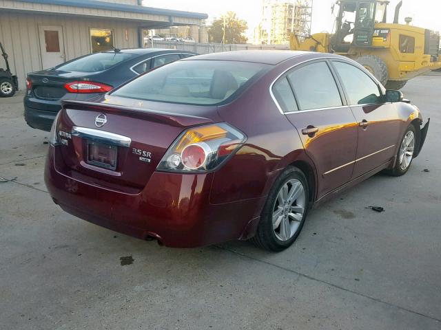 1N4BL2AP5AC103170 - 2010 NISSAN ALTIMA SR BURGUNDY photo 4