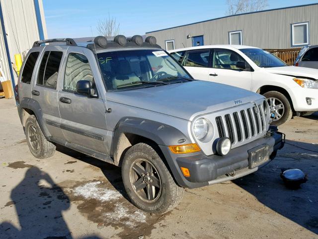 1J4GL38K46W267493 - 2006 JEEP LIBERTY RE SILVER photo 1