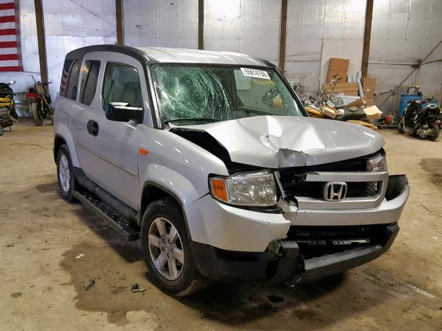 5J6YH2H78BL004592 - 2011 HONDA ELEMENT EX SILVER photo 1