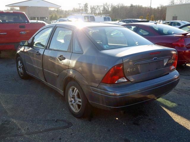 1FAFP38Z34W166628 - 2004 FORD FOCUS ZTS GRAY photo 3