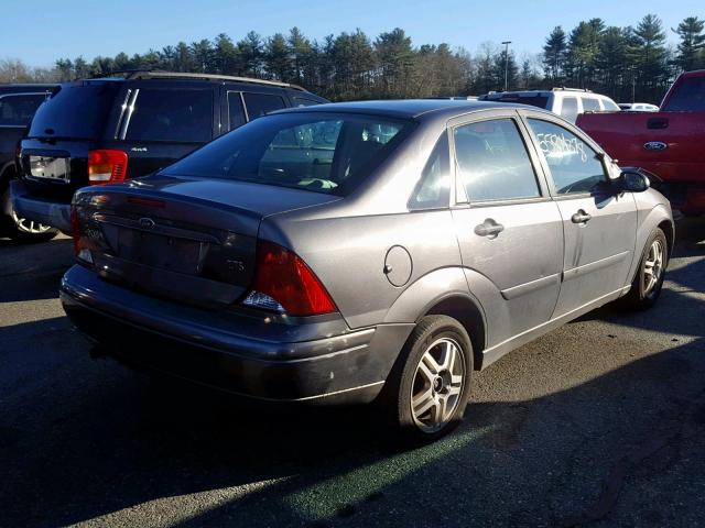 1FAFP38Z34W166628 - 2004 FORD FOCUS ZTS GRAY photo 4