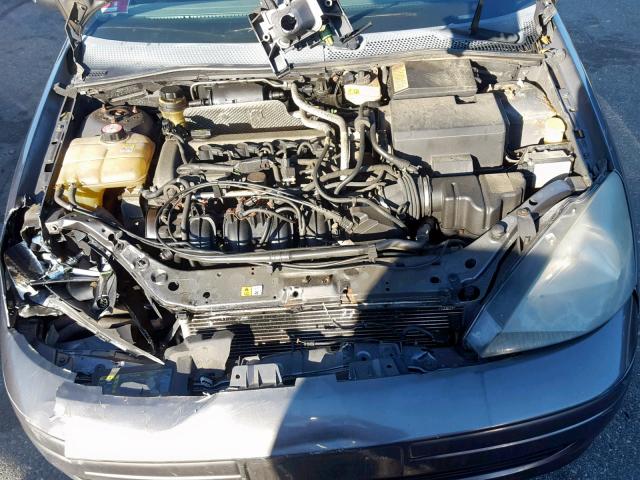 1FAFP38Z34W166628 - 2004 FORD FOCUS ZTS GRAY photo 7