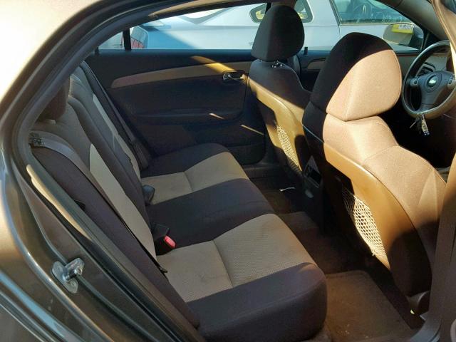 1G1ZC5E06A4128623 - 2010 CHEVROLET MALIBU 1LT GRAY photo 6