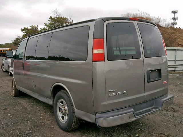 1GKFG154681106647 - 2008 GMC SAVANA G15 GRAY photo 3