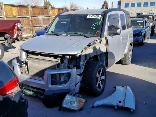 5J6YH27746L026791 - 2006 HONDA ELEMENT EX SILVER photo 2