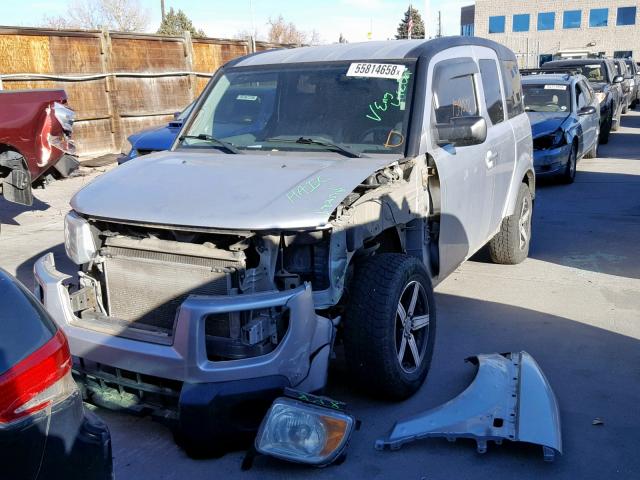 5J6YH27746L026791 - 2006 HONDA ELEMENT EX SILVER photo 9