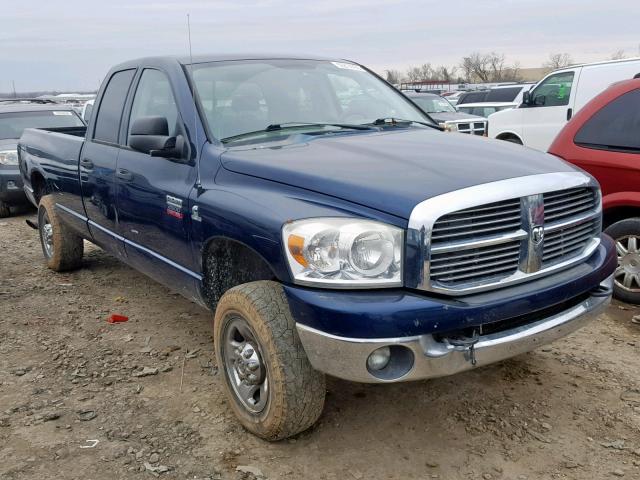 3D7KS28A78G197824 - 2008 DODGE RAM 2500 S ლურჯი ფოტო 1