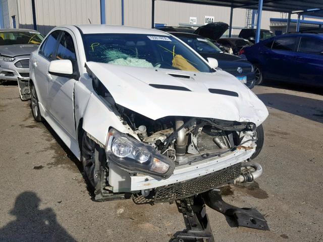 JA32V6FV4BU045985 - 2011 MITSUBISHI LANCER RAL WHITE photo 1