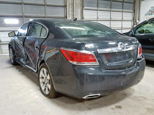 1G4GH5E38CF178792 - 2012 BUICK LACROSSE P BLACK photo 3