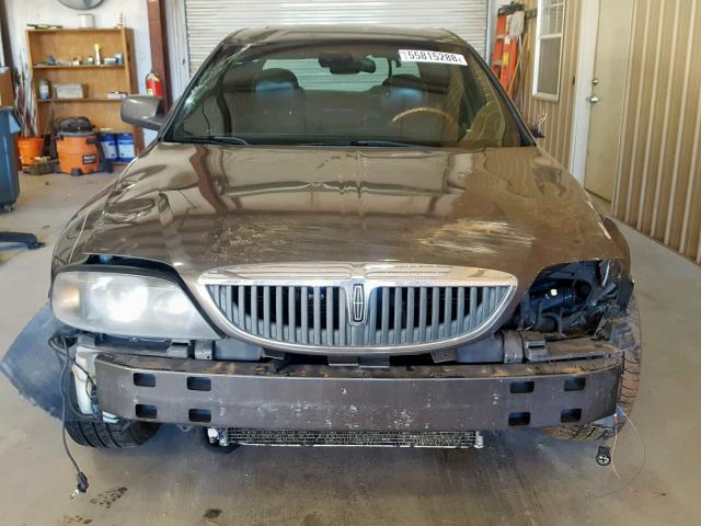 1LNHM86S33Y699477 - 2003 LINCOLN LS GOLD photo 9
