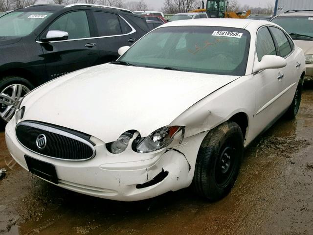 2G4WC582371194165 - 2007 BUICK LACROSSE C WHITE photo 2