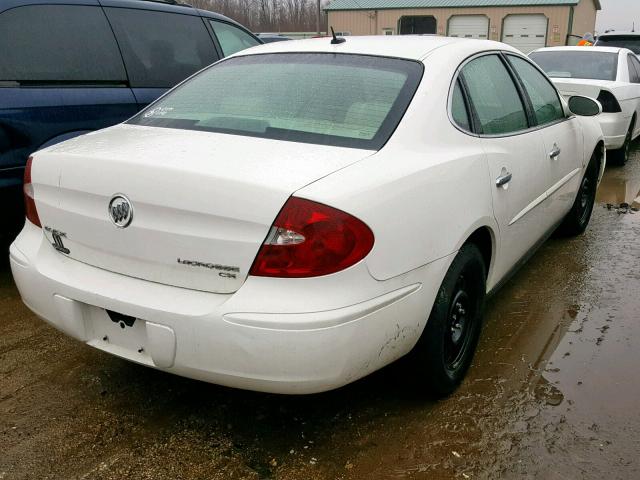 2G4WC582371194165 - 2007 BUICK LACROSSE C WHITE photo 4