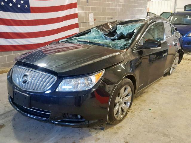 1G4GE5GV3AF201612 - 2010 BUICK LACROSSE C BLACK photo 2