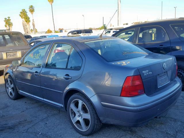 3VWVH69M03M076419 - 2003 VOLKSWAGEN JETTA GLI GRAY photo 3