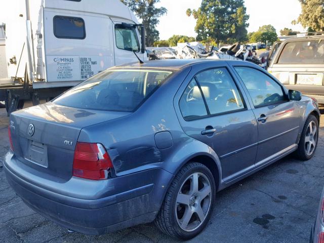 3VWVH69M03M076419 - 2003 VOLKSWAGEN JETTA GLI GRAY photo 4