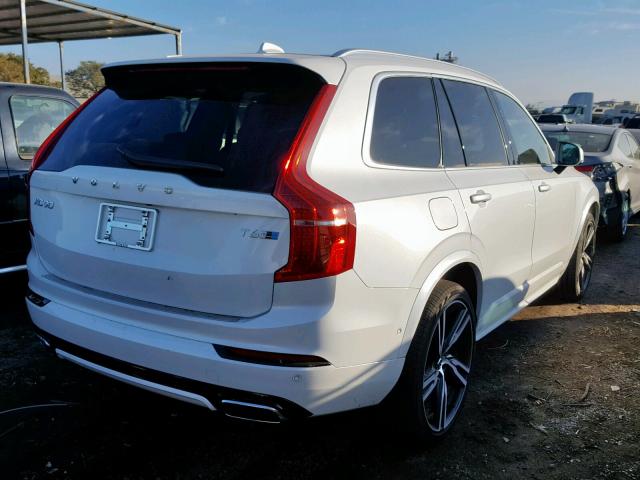 YV4A22PM5K1433603 - 2019 VOLVO XC90 T6 WHITE photo 4