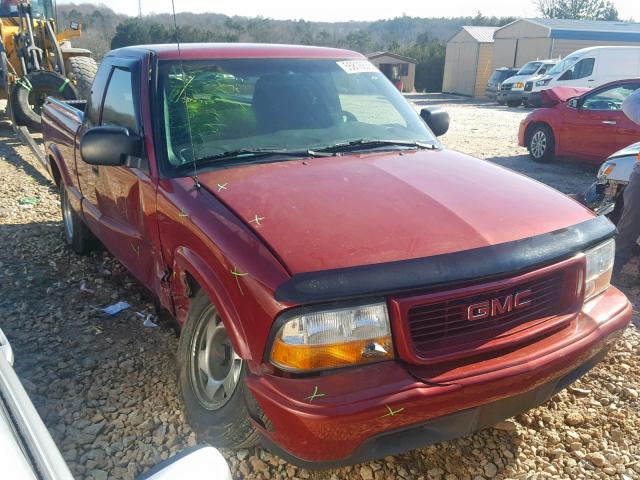 1GTCS19W5Y8155158 - 2000 GMC SONOMA RED photo 1