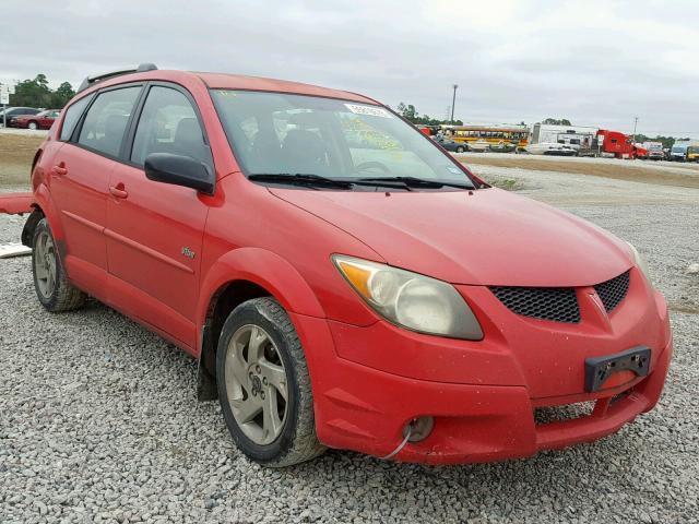 5Y2SL62893Z480013 - 2003 PONTIAC VIBE RED photo 1