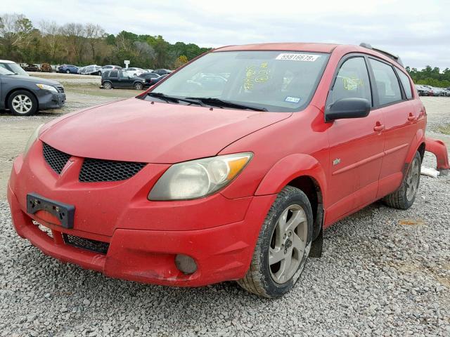 5Y2SL62893Z480013 - 2003 PONTIAC VIBE RED photo 2