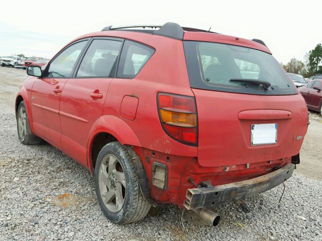 5Y2SL62893Z480013 - 2003 PONTIAC VIBE RED photo 3