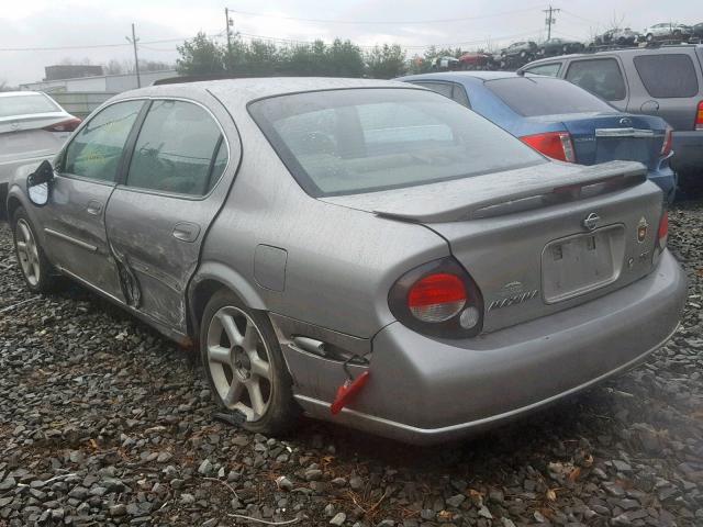 JN1CA31DX1T604946 - 2001 NISSAN MAXIMA GXE GRAY photo 3