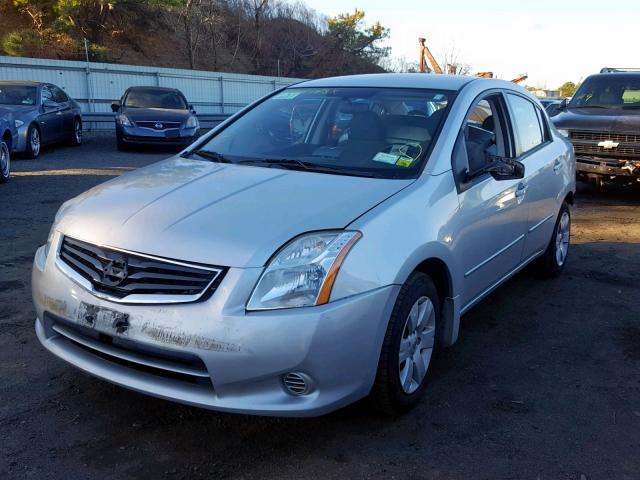 3N1AB6AP8BL731085 - 2011 NISSAN SENTRA 2.0 SILVER photo 2