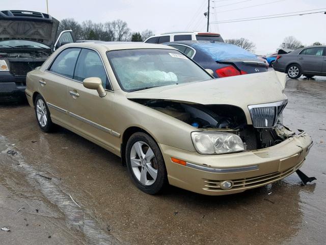 KMHFU45E34A274721 - 2004 HYUNDAI XG 350 GOLD photo 1