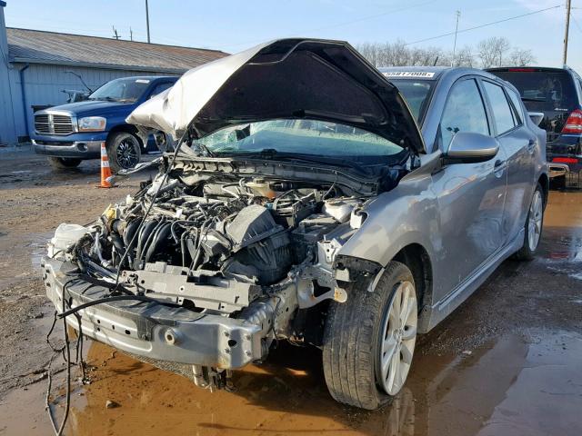 JM1BL1K52B1416367 - 2011 MAZDA 3 S SILVER photo 2