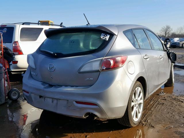 JM1BL1K52B1416367 - 2011 MAZDA 3 S SILVER photo 4