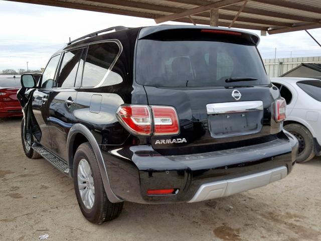 JN8AY2ND3J9054768 - 2018 NISSAN ARMADA SV BLACK photo 3