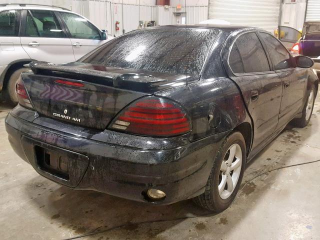 1G2NE52EX5M105534 - 2005 PONTIAC GRAND AM S BLACK photo 4