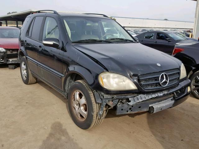 4JGAB54E43A378186 - 2003 MERCEDES-BENZ ML 320 BLACK photo 1