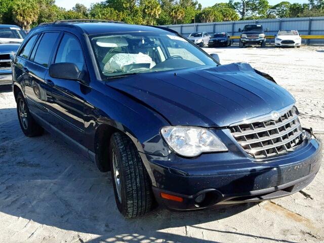 2A8GM68X08R609042 - 2008 CHRYSLER PACIFICA T BLUE photo 1