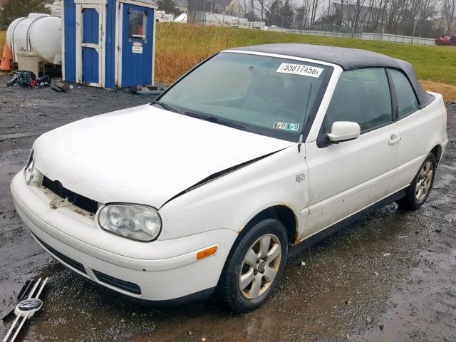 3VWDC21V41M803999 - 2001 VOLKSWAGEN CABRIO GLX 白色 照片 2