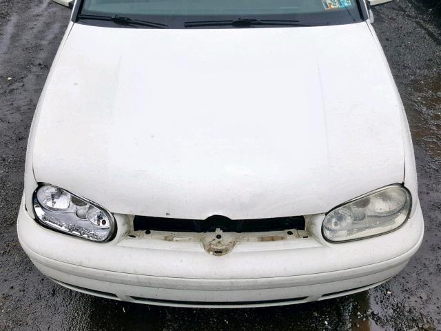 3VWDC21V41M803999 - 2001 VOLKSWAGEN CABRIO GLX 白色 照片 7