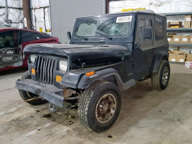 1J4FY29S1RP473052 - 1994 JEEP WRANGLER / BLACK photo 2