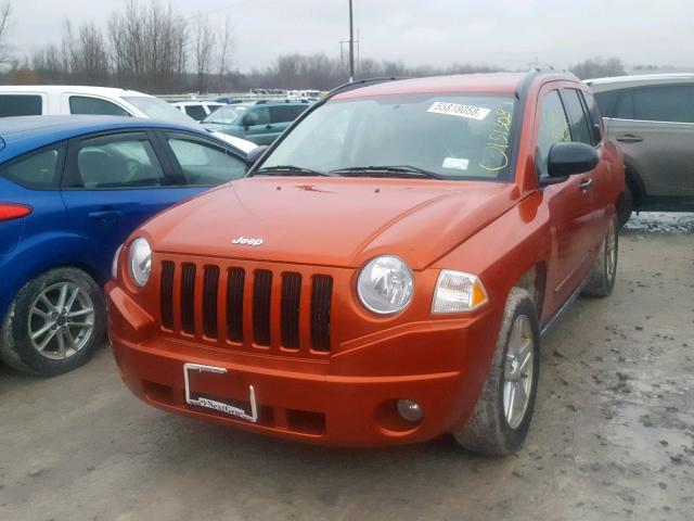 1J8FF47W28D591651 - 2008 JEEP COMPASS SP 橙色 照片 2